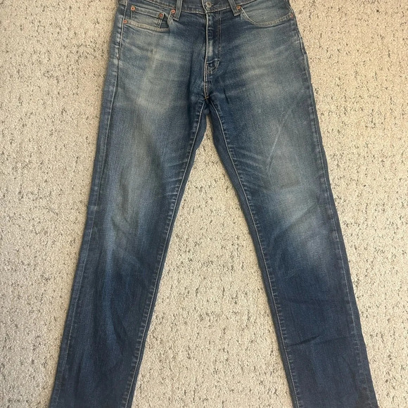 Levi’s  vintage men’s great wash jeans 32 (leng34) some fabric wear on back leg - Picture 9 of 16